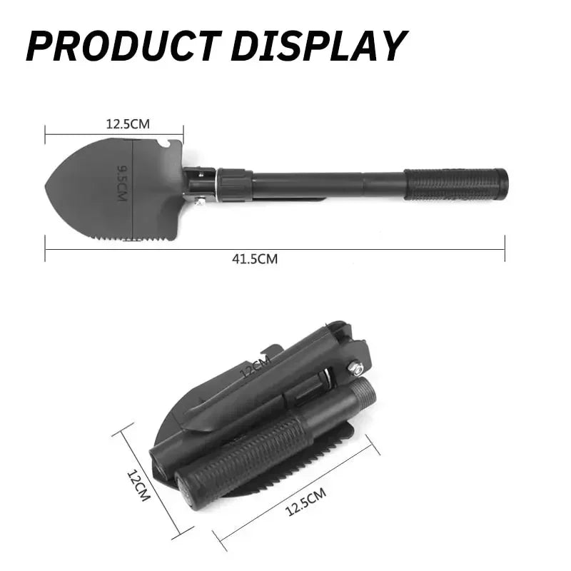 1PC Engineer Shovel – Multifunctional Military and Outdoor Tool - Image 3