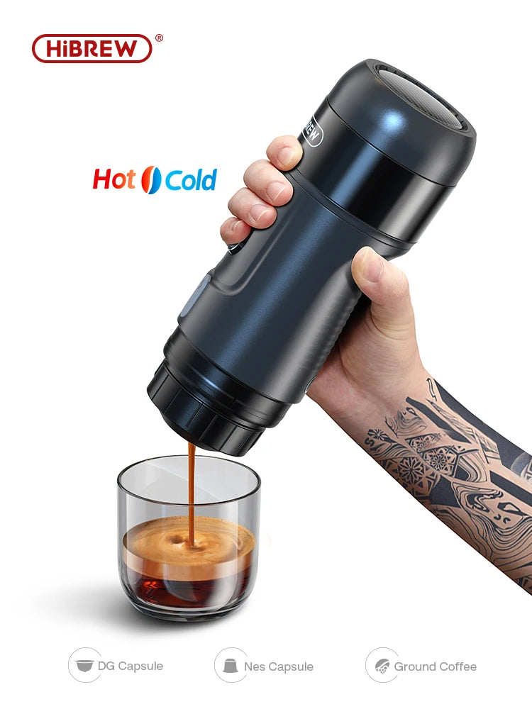 HiBREW Portable Coffee Machine – Your On-the-Go Espresso Solution - Image 2