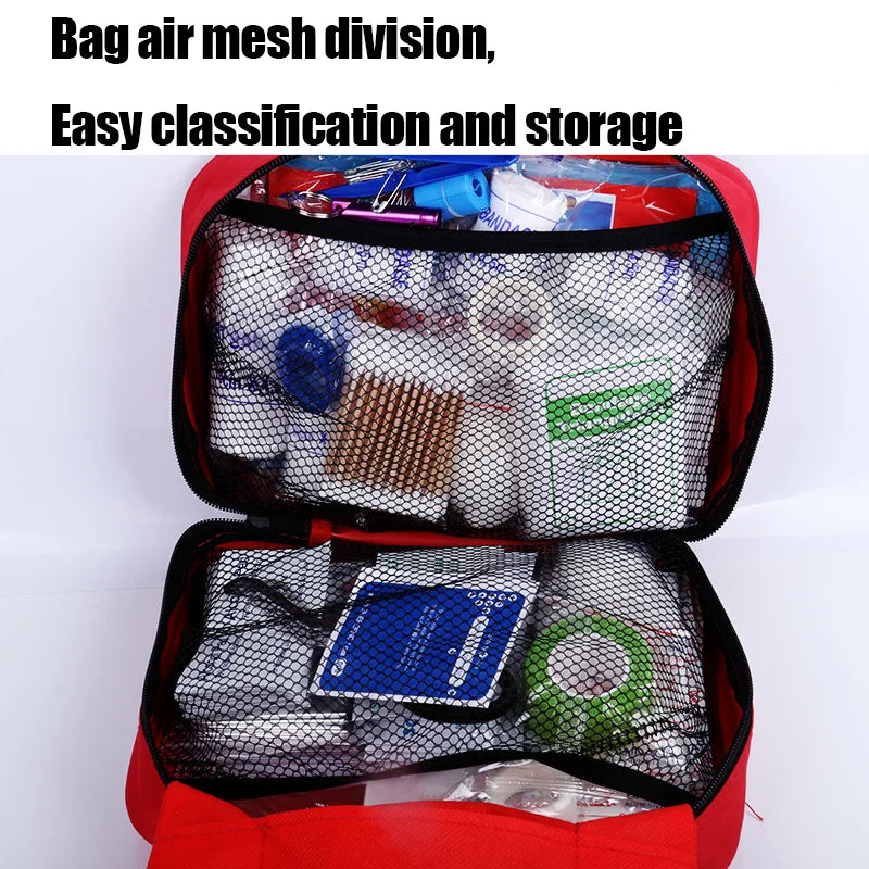 Comprehensive Easy-To-Carry First Aid Kit for Home & Outdoor Activities - Image 5