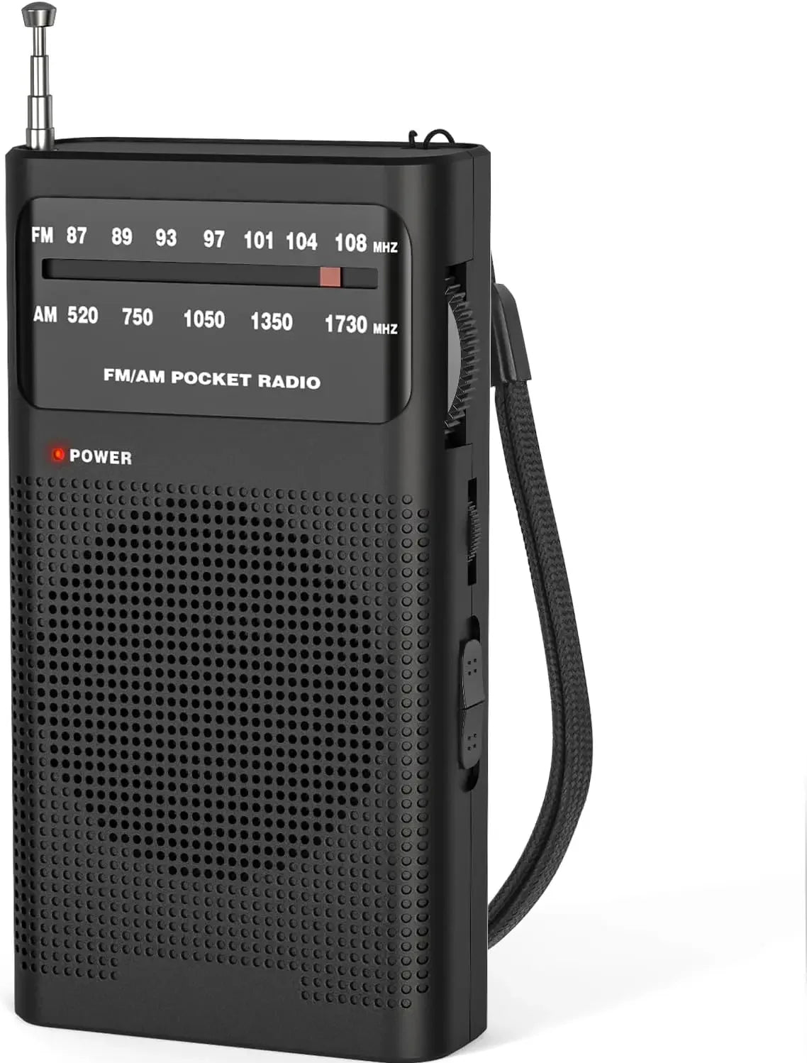 Compact Emergency Survival Radio – Portable AM/FM Analog Pocket Radio - Image 9