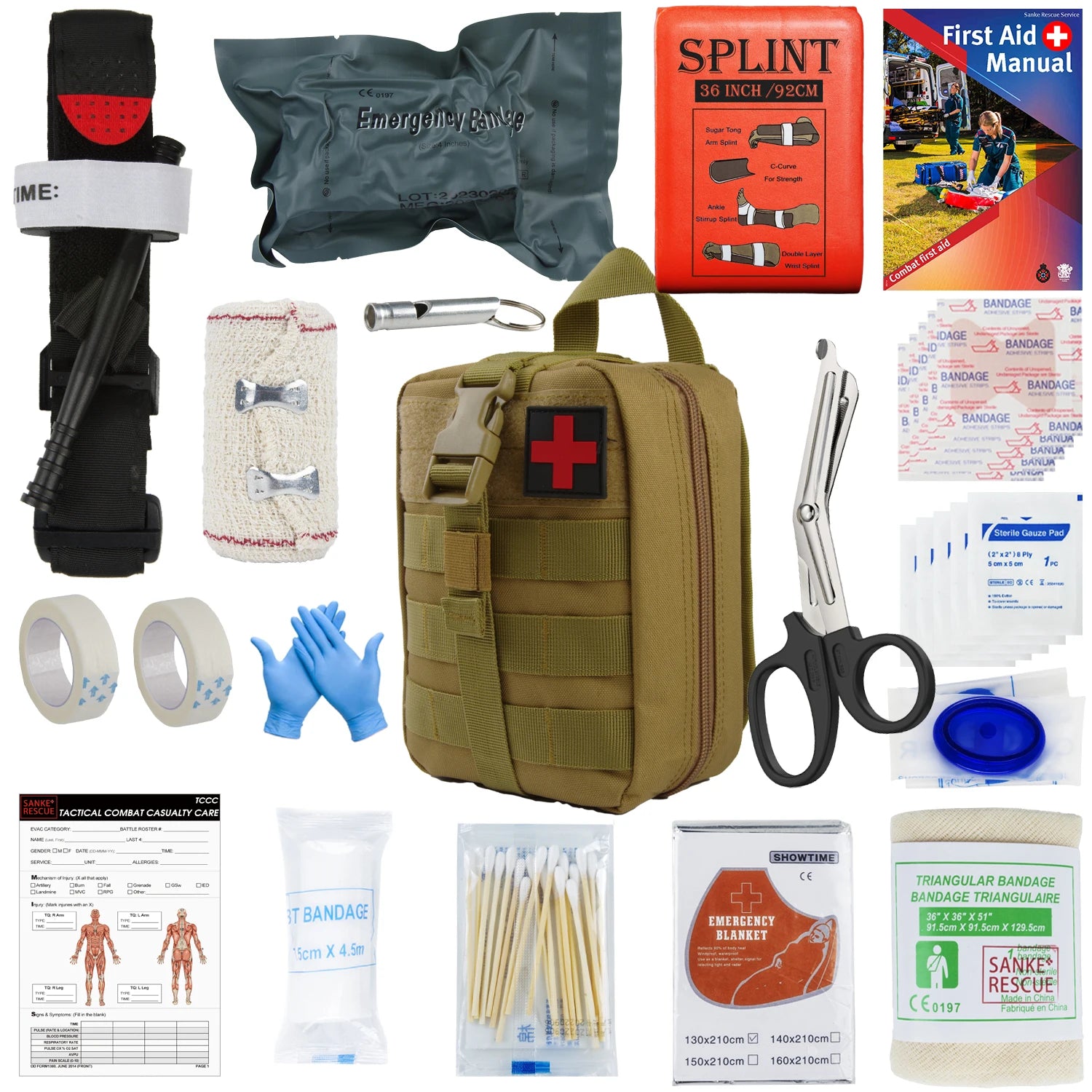 First Aid Kit Outdoor Survival Gear – Essential for Emergency Preparedness - Image 11