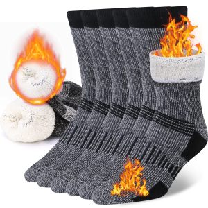 Merino Wool Crew Socks – Ultimate Warmth for Winter Activities