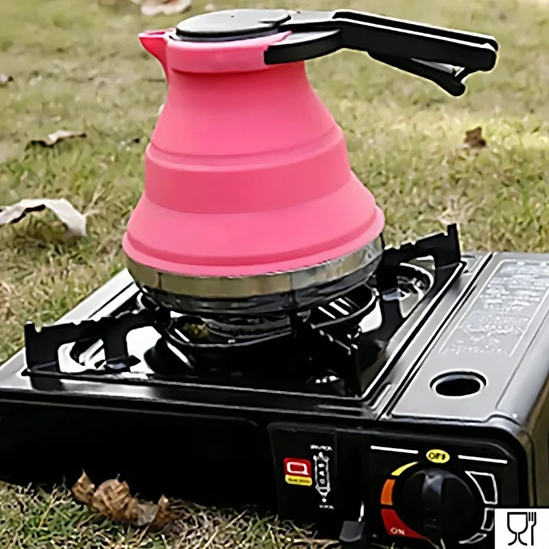 1500ML Collapsible Silicone Kettle – Perfect for Camping and Hiking - Image 5