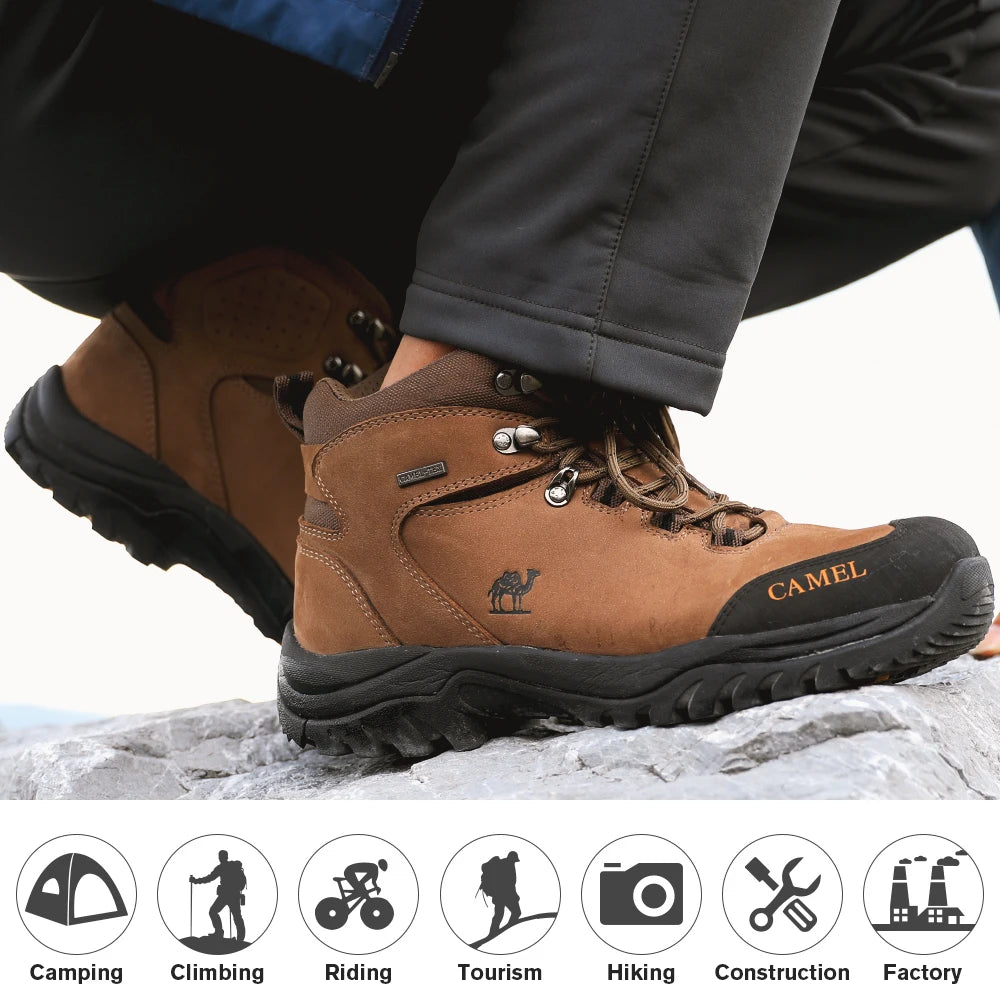 GOLDEN CAMEL Waterproof Hiking Shoes – Durable Footwear for Outdoor Enthusiasts - Image 6