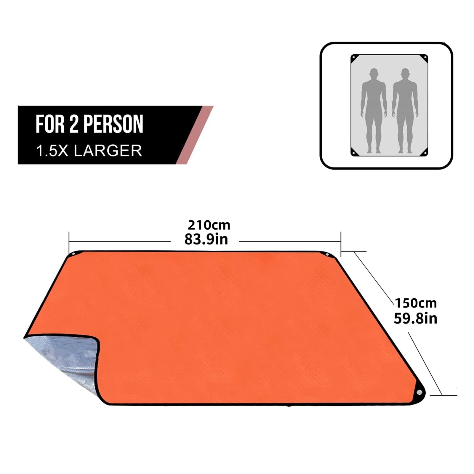 Heavy Duty Survival Blanket – Essential for Any Outdoor Adventure - Image 3