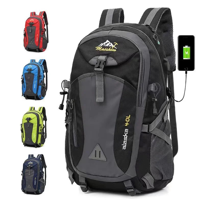Anti-theft Waterproof Mountaineering Backpack for Outdoor Adventures