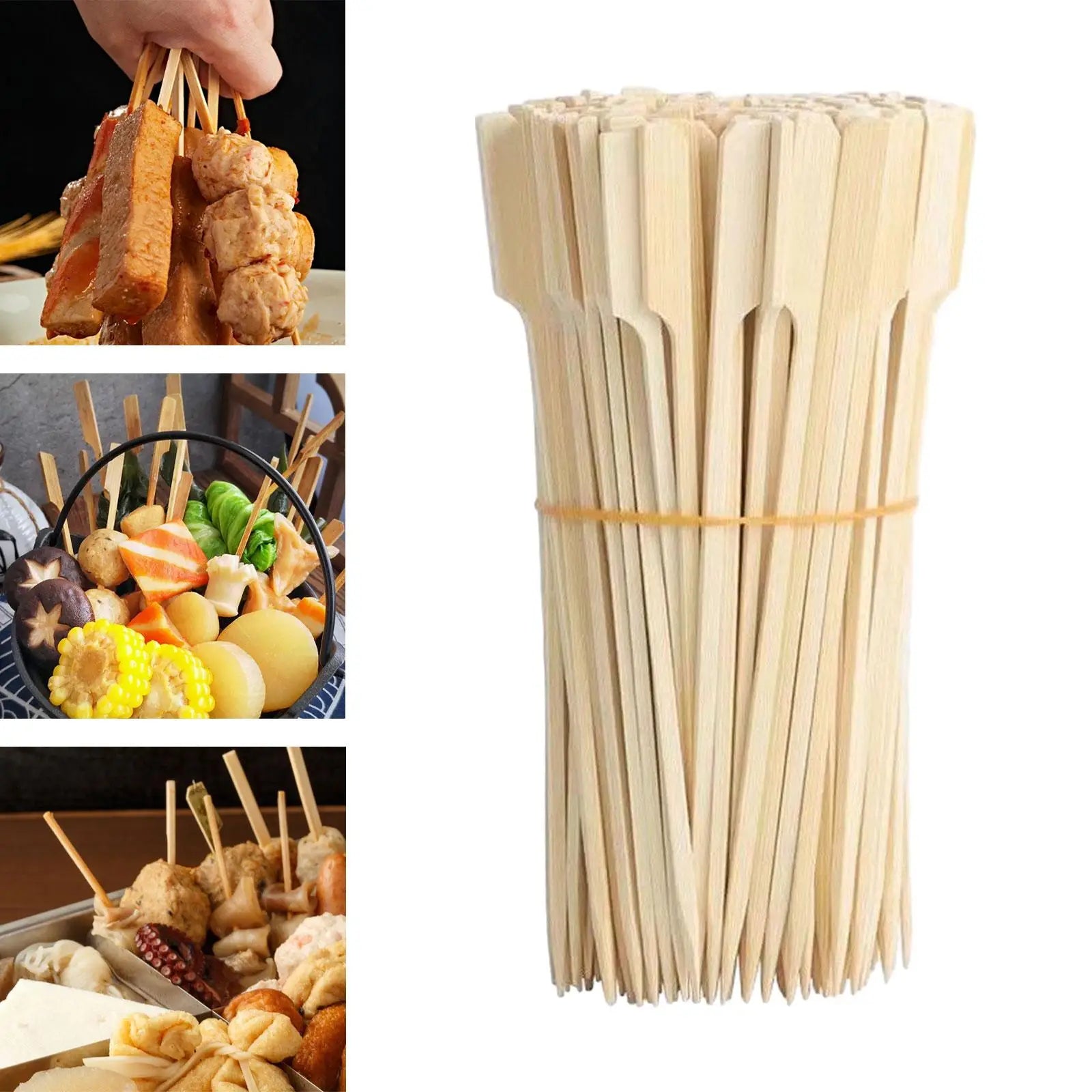 Bamboo Skewers BBQ Utensil – Essential Cookware Tools for Every Kitchen - Image 7