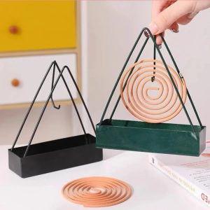 Iron Mosquito Coil Burner – Outdoor Summer Insect Repellent Essential