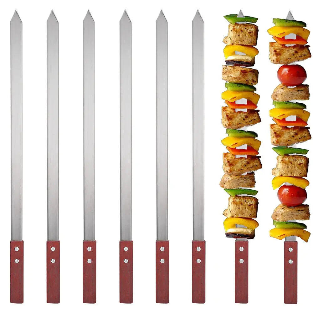 Durable and Stylish BBQ Skewers for Outdoor Grilling Enthusiasts - Image 2