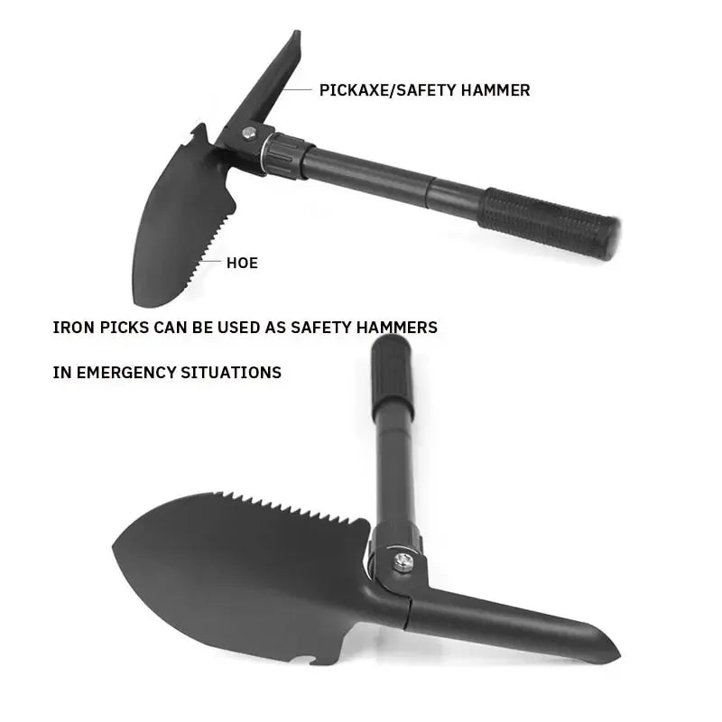 1PC Engineer Shovel – Versatile Military-Grade Tool for Outdoor Adventures - Image 3